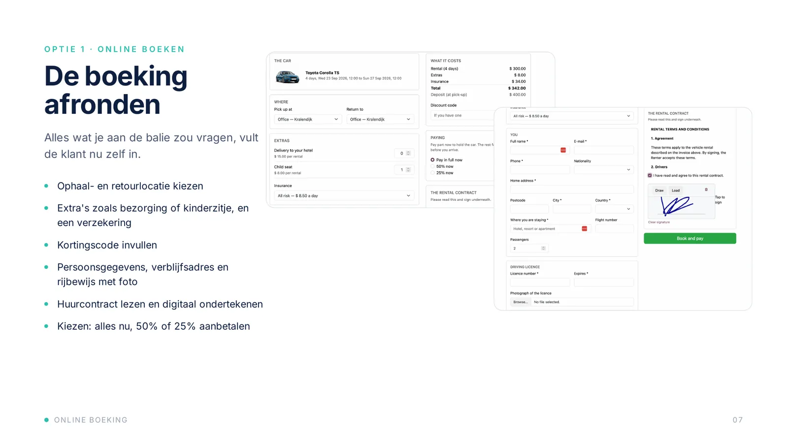 Voertuigverhuur in Odoo, pagina 7 van 25