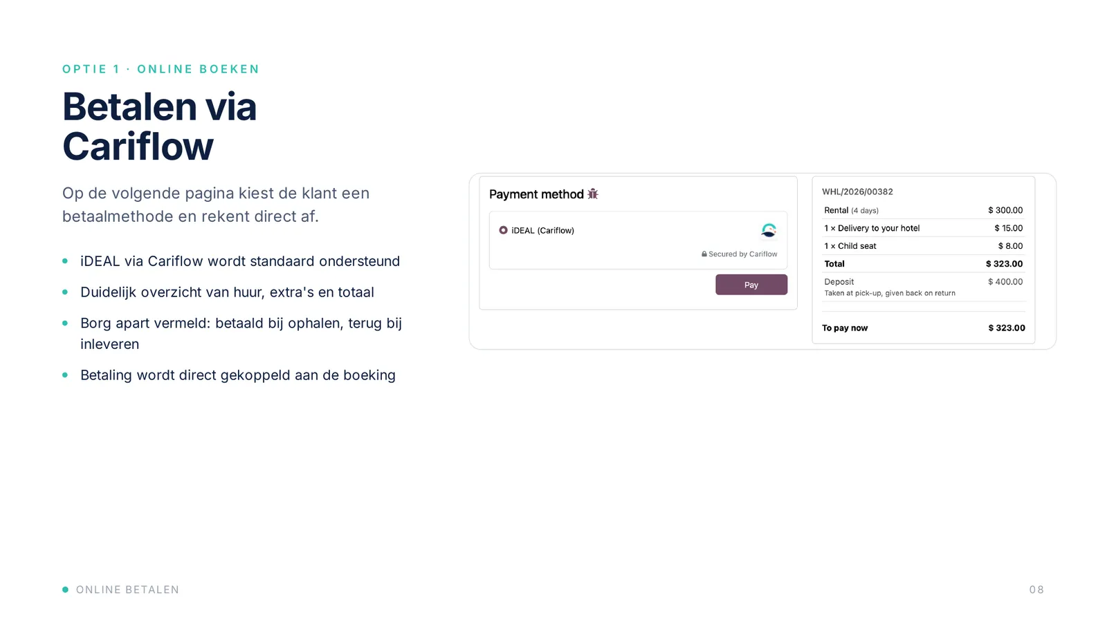 Voertuigverhuur in Odoo, pagina 8 van 25